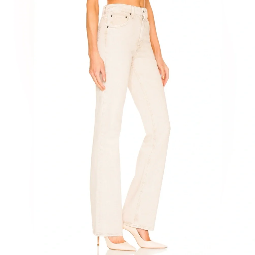 SOLD Grlfrnd Melanie High Rise Boot Cut Jeans in Montana - Picture 3 of 16